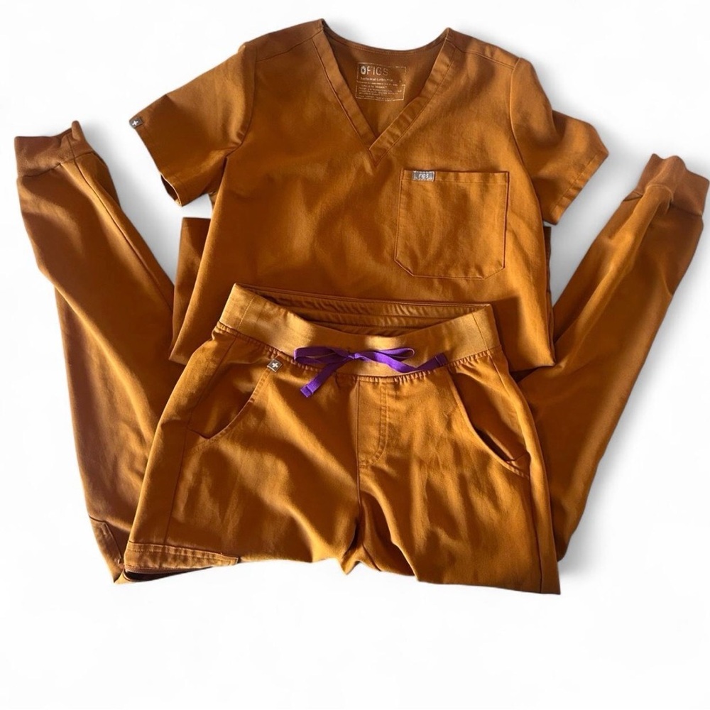 Figs Auburn XS/R Scrub Set